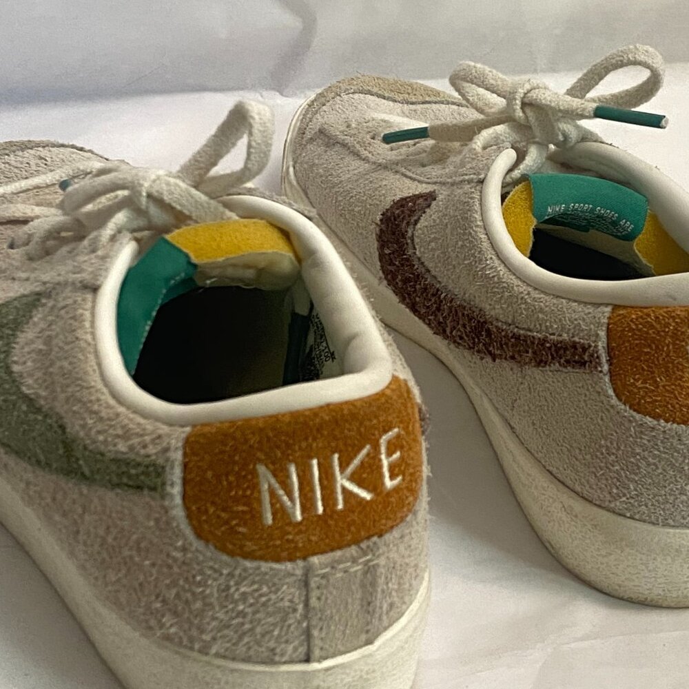 Nike Blazer Low '77 Premium Sneakers Coconut Milk Multicolor Limited Editions - Picture 9 of 11